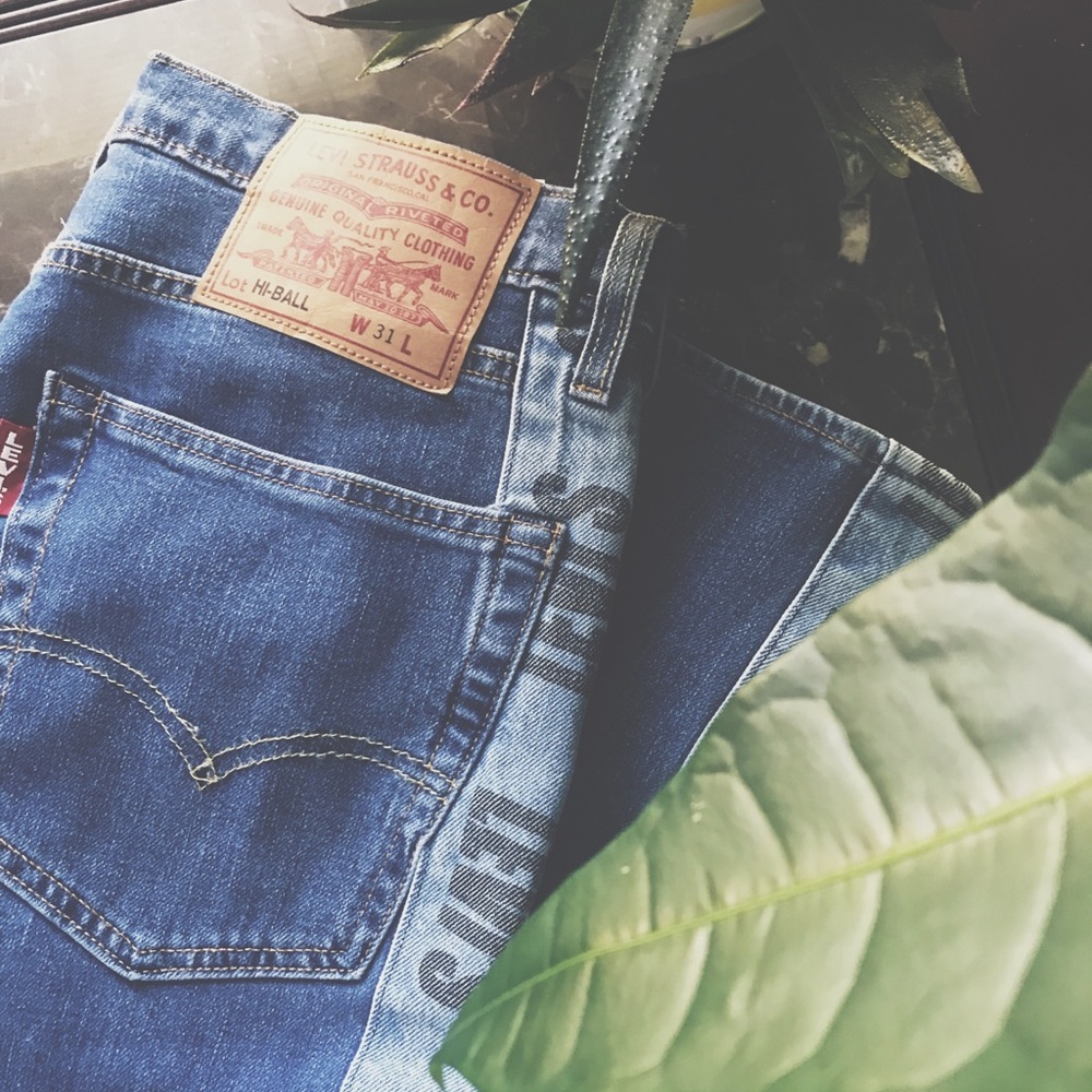Levi’s Premium hi-ball slim jeans